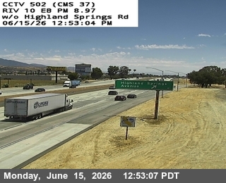 Beaumont › East: I-10: (502) West of Highland Springs Avenue