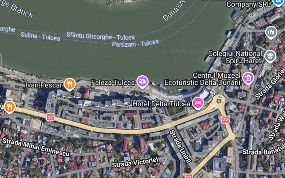 Galati: Parc La Elice - Aleea Faleza Dunării - Strada Portului - Bulev