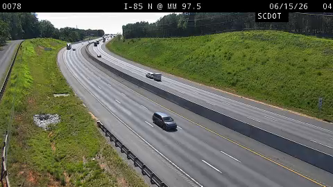 Maplewood: I-85 N @ MM 97.5