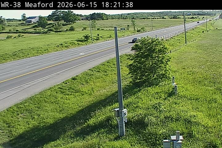 Meaford › West: Highway 26 near Regional Road 112, Looking West