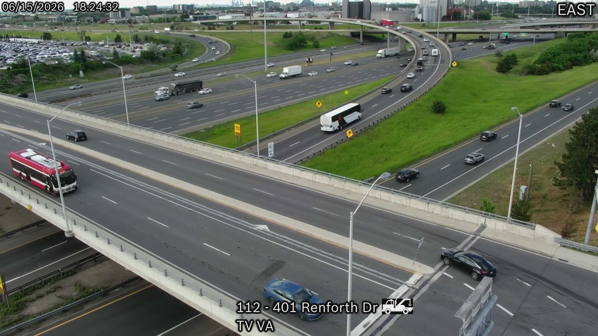 Mississauga: Highway 401 near Renforth Drive