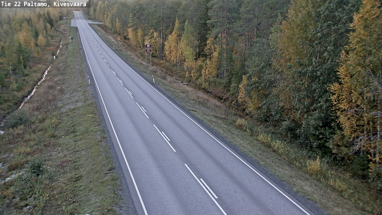 Paltamo: Tie 22 - Kivesvaara - Ouluun