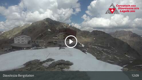 Pontresina: Diavolezza Bergstation, Diavolezza Bergstation, 2978 m