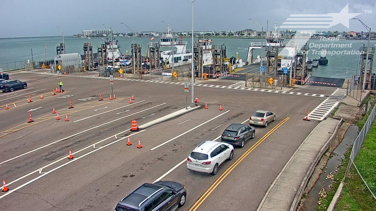 Port Aransas › East: Harbor Island Ferry Entrance Stacking Lanes