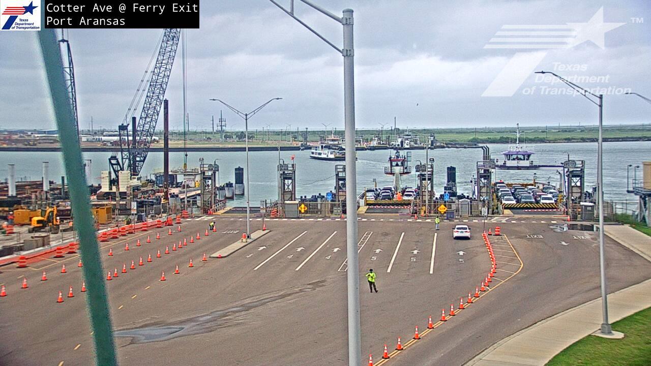 Port Aransas › West: Ferry Loading Lanes (PA)