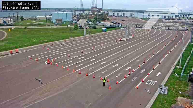 Port Aransas › West: Ferry Stacking Lanes
