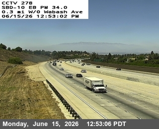Redlands › East: I-10: (278) W/O Wabash Ave