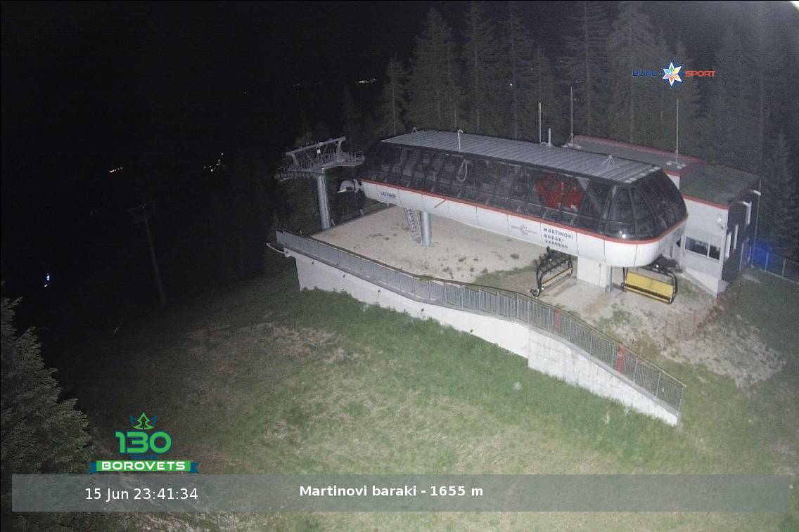 Samokov: High-speed six-seater Martinovi Baraki Express - top station