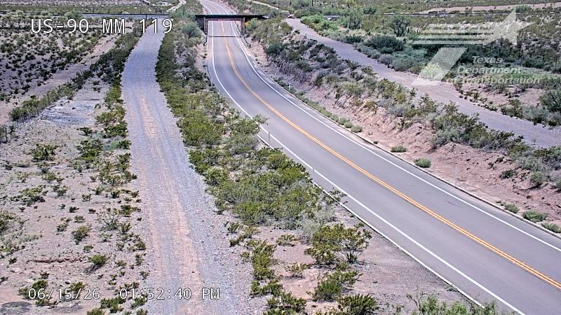 Van Horn › West: US90 @ MM119
