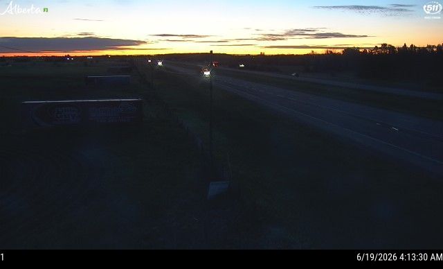 West side of HWY