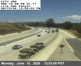Yucaipa › East: I-10 : (285) Live Oak Canyon EB Onramp
