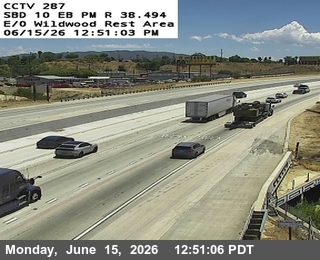 Yucaipa › East: I-10: (287) e/o Wildwood Rest Area